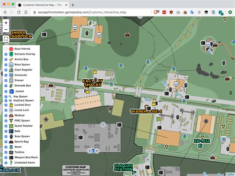 liquidation total tarkov|Escape From Tarkov Interactive Map .
